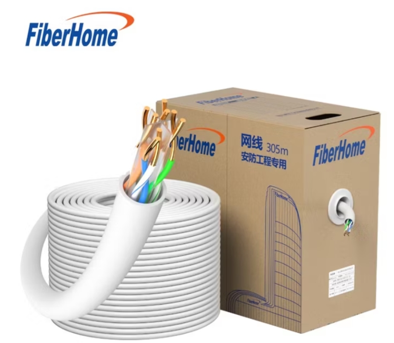 烽火（FiberHome）六类非屏蔽 0.52±0.01mm 灰色305m