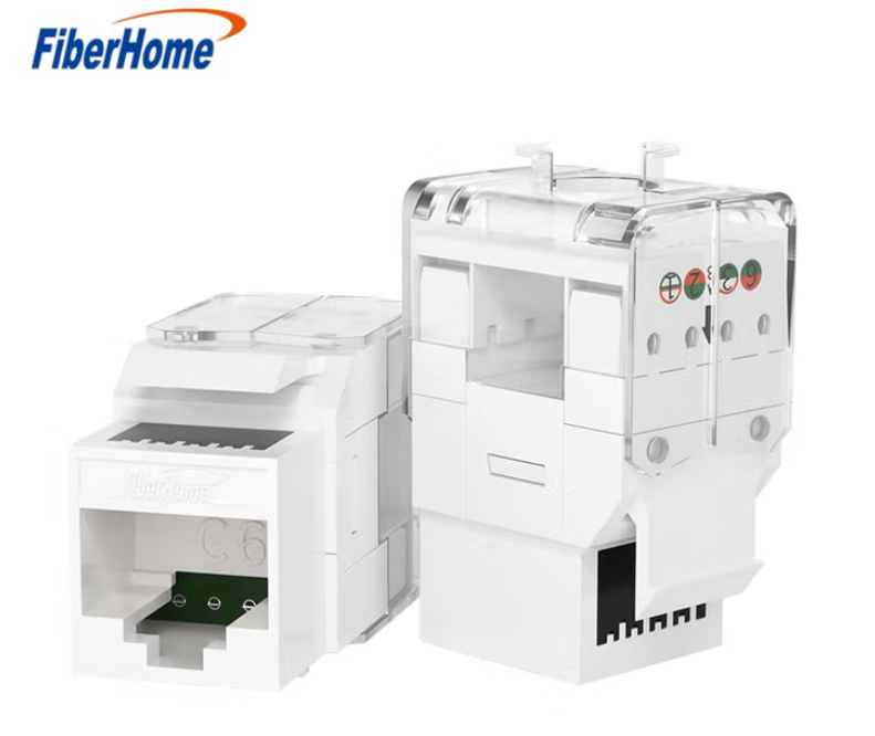 FiberHome 烽火超五类非屏蔽模块（非免打180°进线）