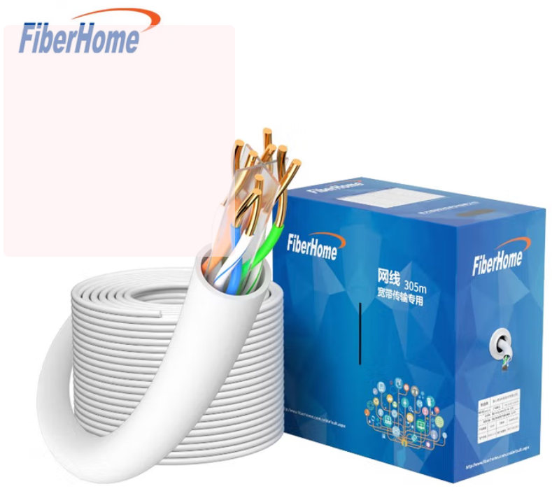 烽火（FiberHome）六类非屏蔽0.57±0.01mm 灰色305m