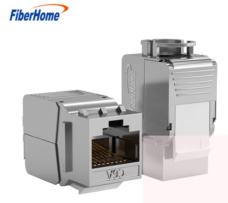 FiberHome 烽火超六类屏蔽模块（非免打180°进线）
