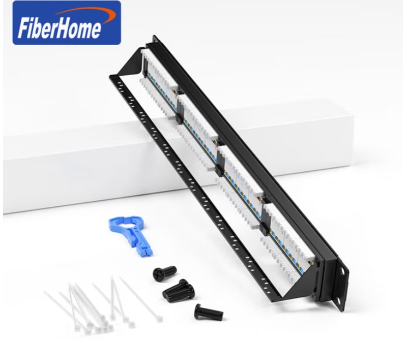 烽火（FiberHome）19英寸24口六类非屏蔽理线架