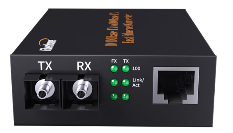 百兆多模双纤光纤收发器