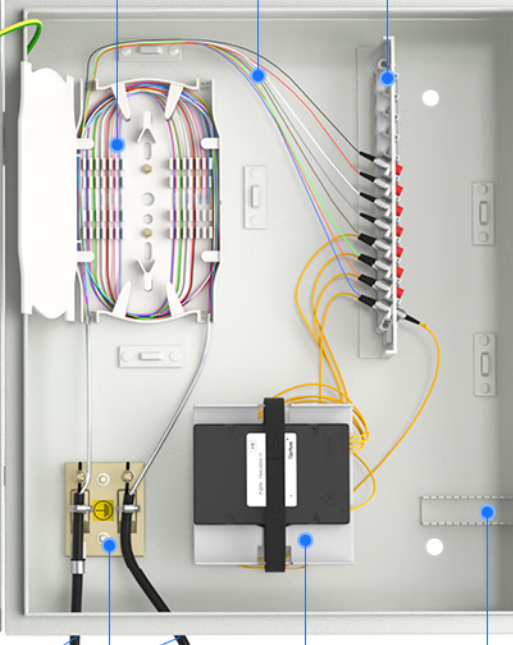烽火（FiberHome）48芯 FC 电信级48芯光纤分纤箱
